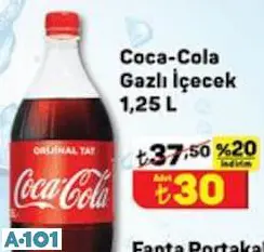 COCA COLA GAZLI İÇEÇEK 1,25 I COCA COLA GAZLI İÇEÇEK 1,25 I